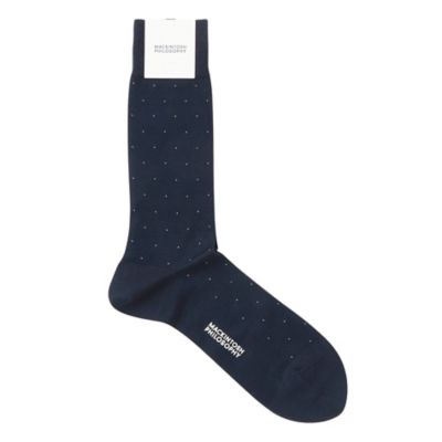 MACKINTOSH PHILOSOPHY (Men)/マッキントッシュ フィロソフィー ピンドット ビジネスソックス(H1X10520__)