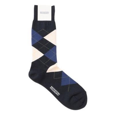 MACKINTOSH PHILOSOPHY (Men)/マッキントッシュ フィロソフィー アーガイル ビジネスソックス(H1X30524__) アオ29G 靴下【三越伊勢丹/公式】