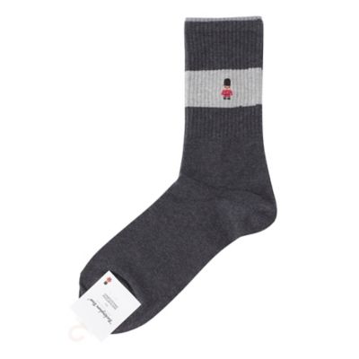 MACKINTOSH PHILOSOPHY (Men)/マッキントッシュ フィロソフィー ライン×バッキンガムベアワンポイント　　カジュアルソックス（Ｈ１Ｘ３１５３１＿＿）