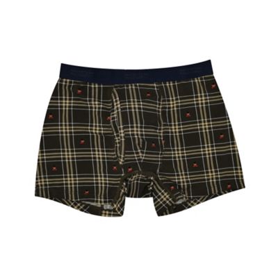 ＜MACKINTOSH PHILOSOPHY (Men)＞バッキンガムベア　ダークトーンチェック　ボクサーパンツ（Ｈ１Ｘ７０３７４＿＿）