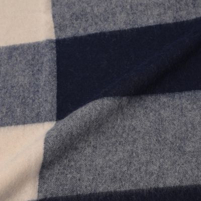 ウォッシャブルカシミヤチェックストール（H5701631＿＿