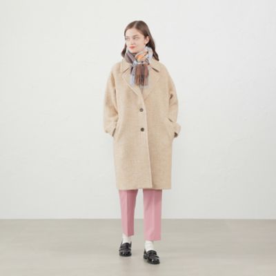 ウォッシャブルカシミヤカラーブロックマフラー（Ｈ５７１０２２７＿＿）