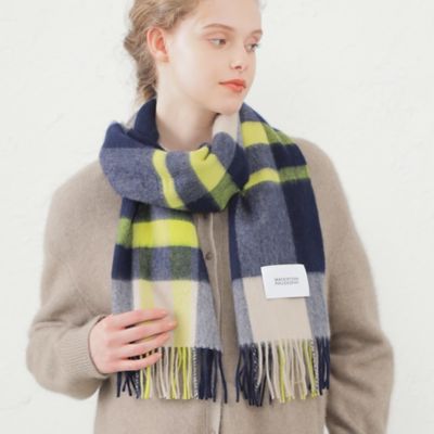 ウォッシャブルカシミヤブロックマフラー(マフラー・ストール・スカーフ)｜MACKINTOSH PHILOSOPHY(マッキントッシュ フィロソフィー)のファッション通販  - SANYO ONLINE STORE | 三陽商会