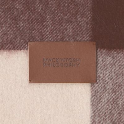 ウォッシャブルカシミヤブロックマフラー（Ｈ５７１０４２７＿＿）