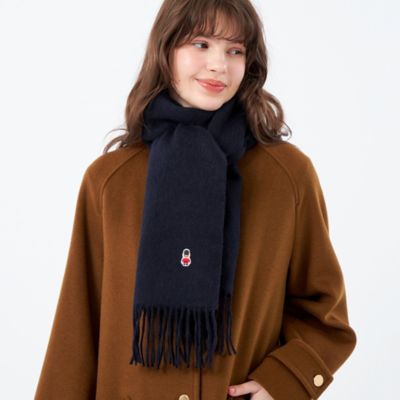 WEB＆一部店舗限定】バッキンガムベア ウールマフラー