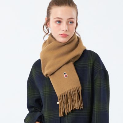 WEB＆一部店舗限定】バッキンガムベア ウールマフラー