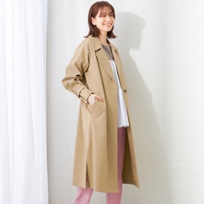 値下げ)Mackintosh × hyke シングルトレンチコート-