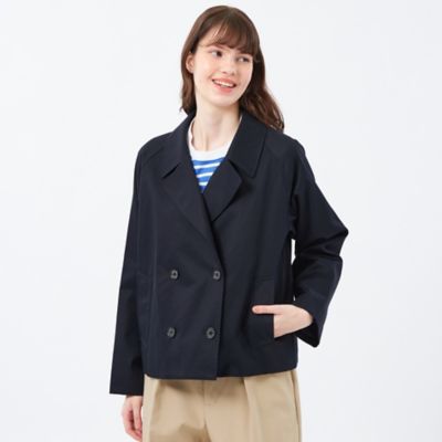WEB＆一部店舗限定】ソフトギャバジンショートトレンチコート