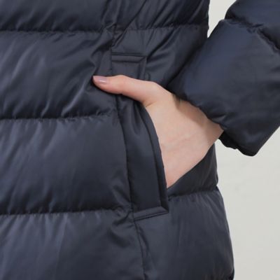【新品】マッキントッシュロンドン フード付き ロングダウンコート サイズ42 新品】マッキントッシュロンドン フード付き ロングダウンコート