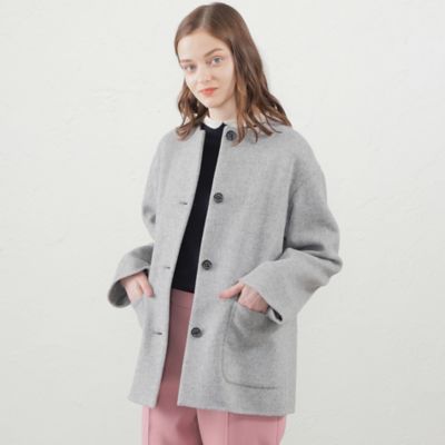 数量は多い 金子綾 着用 2020AW Theory セオリー Scarf Coat ...