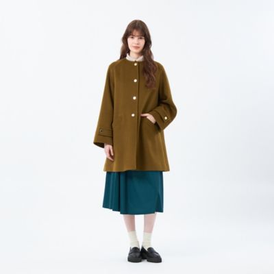 WELBURY NO COLLAR（ウェルベリーノーカラー）】ウール