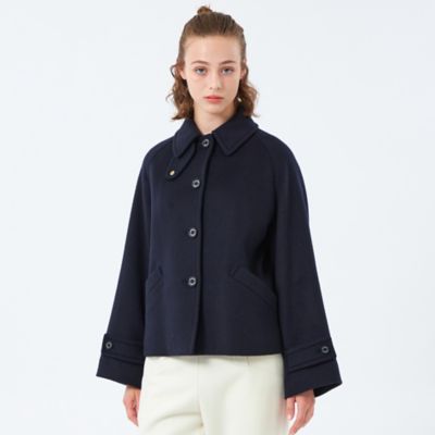 美品 マッキントッシュ WEIR SHORT ダークオリーブ 36サイズ WELBURY SHORT（ウェルベリーショート）】ウールメルトン