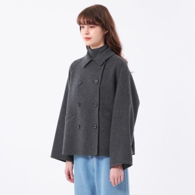 WEB＆一部店舗限定】ウールリバーショートPコート