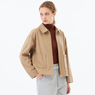 ＜MACKINTOSH PHILOSOPHY (Women)＞【ＷＥＢ＆一部店舗限定】メルトンジップブルゾン（Ｈ５Ｂ６０６４８＿＿）