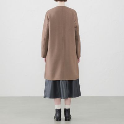 WEB限定】ノーカラーリバーシブルコート