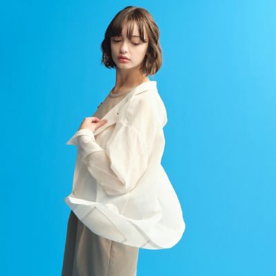＜MACKINTOSH PHILOSOPHY (Women)＞シアーガーゼライトジャケット（Ｈ５Ｅ０４６０３＿＿）