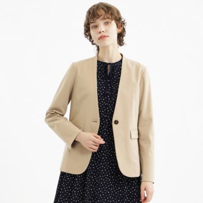 ＜MACKINTOSH PHILOSOPHY (Women)＞フレックスツイルノーカラージャケット（Ｈ５Ｅ０５２０４＿＿）