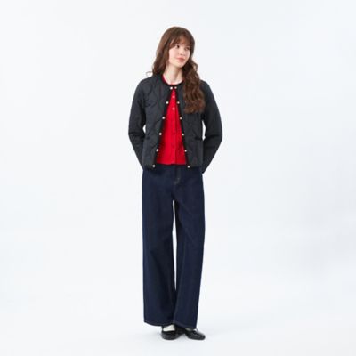 MACKINTOSH PHILOSOPHY キルティングジャケット 40 L WEB&一部店舗限定】ノーカラーキルティングジャケット(ブルゾン
