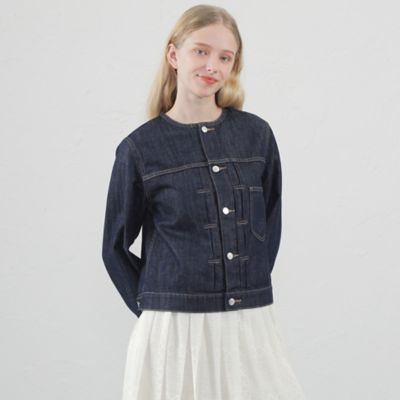 ＜MACKINTOSH PHILOSOPHY (Women)＞コットンリネンデニムジャケット（Ｈ５Ｆ０１３０２＿＿）