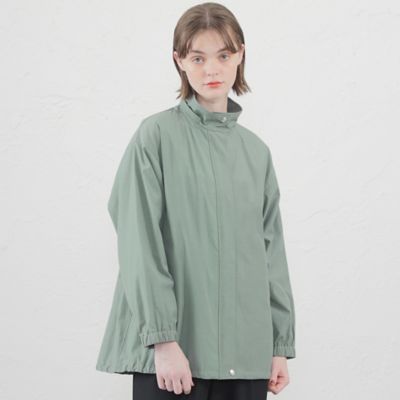 WEB＆一部店舗限定】コットンナイロンフーデッドブルゾン  