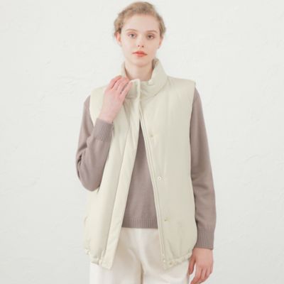 ＜MACKINTOSH PHILOSOPHY (Women)＞スタンドカラーパデッドベスト（Ｈ５Ｆ０４２４２＿＿）