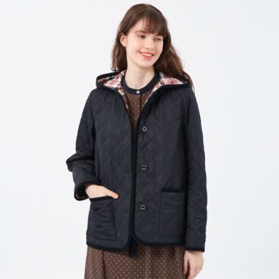 MACKINTOSH PHILOSOPHY (Women)/マッキントッシュ フィロソフィー【ROYTON MIDDLE HOOD(ロイトンミドルフード)】キルティング(H5F17630__) アオ29L コート・ジャケット【三越伊勢丹/公式】