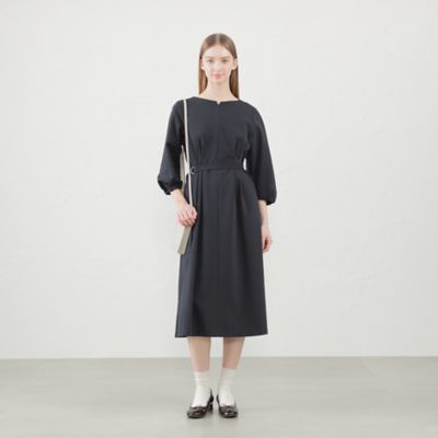 希少【極美品】マッキントッシュ ストレッチポンチフレアワンピース シルケット加工 希少【極美品】マッキントッシュ ストレッチポンチフレア