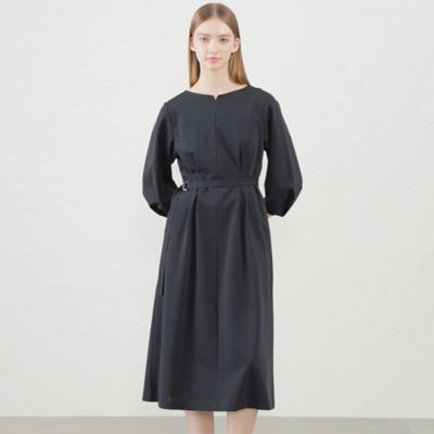 希少【極美品】マッキントッシュ ストレッチポンチフレアワンピース シルケット加工 希少【極美品】マッキントッシュ ストレッチポンチフレア
