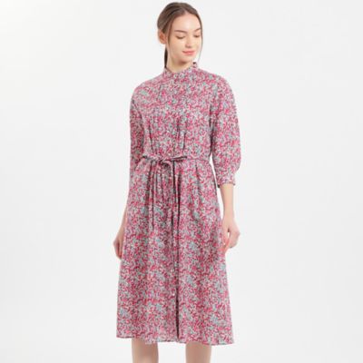 ＜MACKINTOSH PHILOSOPHY (Women)＞リバティプリントフロントタックワンピース（Ｈ５Ｊ０５１３２＿＿）