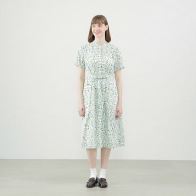 美品 マッキントッシュフィロソフィー 花柄ロングワンピース 36 美品 マッキントッシュフィロソフィー 花柄ロングワンピース 36
