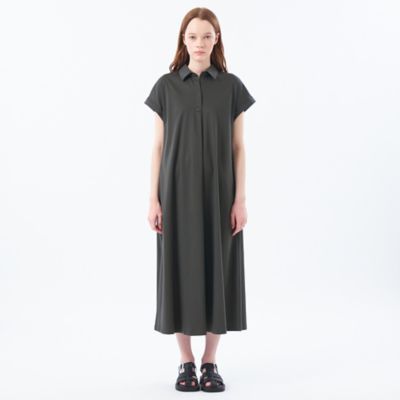 【ＷＥＢ＆一部店舗】スキッパージャージワンピース（Ｈ５Ｊ９０５９８＿＿）