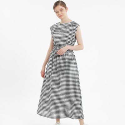 ｗｅｂ限定 ノースリーブギンガムチェックワンピース ｈ５ｊ９４７８８ 三越伊勢丹オンラインストア 公式