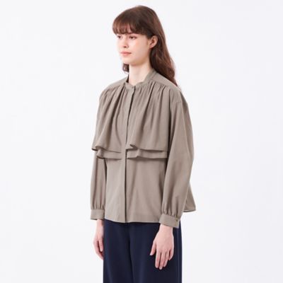 ボイルローンラッフルブラウス（H5M12628＿＿） | MACKINTOSH