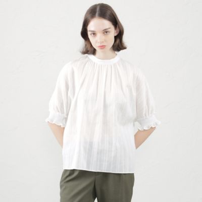 ＜MACKINTOSH PHILOSOPHY (Women)＞シアーカラミブラウス（Ｈ５Ｍ１９３５２＿＿）