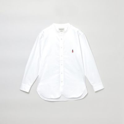 ＜MACKINTOSH PHILOSOPHY (Women)＞バッキンガムベア　バンドカラーシャツ（Ｈ５Ｍ３０３８１＿＿）