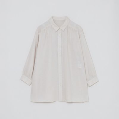 MACKINTOSH PHILOSOPHY (Women)/マッキントッシュ フィロソフィー リネンミックスレギュラーカラーシャツ（Ｈ５Ｍ４９５５４＿＿）
