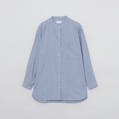 【ＷＥＢ＆一部店舗限定】バンドカラーレーヨンリネンチュニックシャツ（Ｈ５Ｍ９１３５１＿＿）
