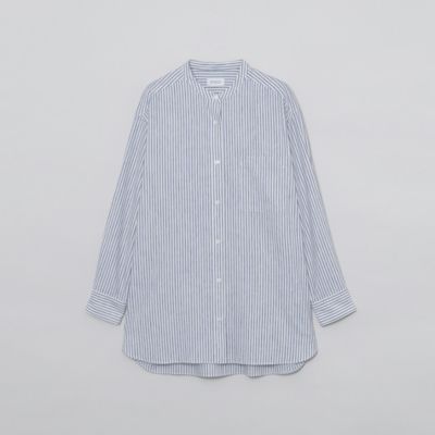 【ＷＥＢ＆一部店舗限定】バンドカラーレーヨンリネンチュニックシャツ（Ｈ５Ｍ９１３５１＿＿）