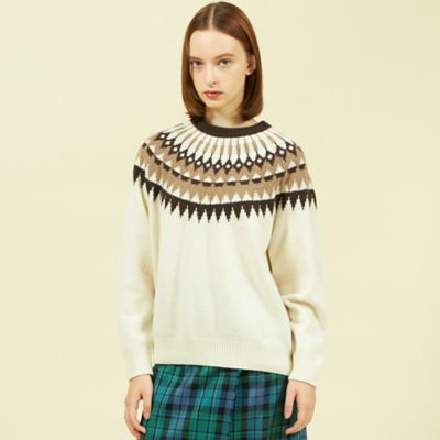 MACKINTOSH PHILOSOPHY (Women)/マッキントッシュ フィロソフィー ノルディックニットプルオーバー(H5N01413__)