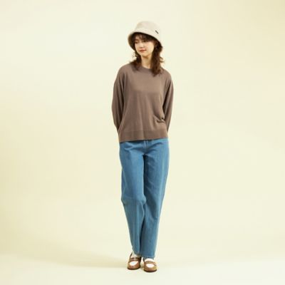 【ＷＥＢ＆一部店舗限定】ワイドシルエットクルーネックニット（Ｈ５Ｎ０１４９０＿＿）