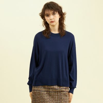 【ＷＥＢ＆一部店舗限定】ワイドシルエットクルーネックニット（Ｈ５Ｎ０１４９０＿＿）