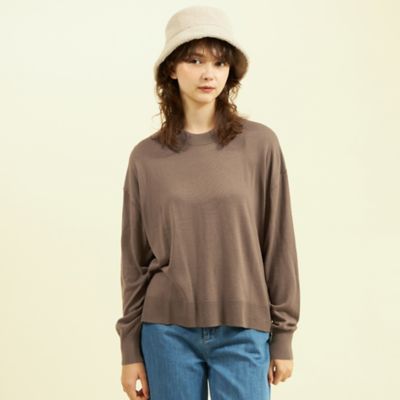 【ＷＥＢ＆一部店舗限定】ワイドシルエットクルーネックニット（Ｈ５Ｎ０１４９０＿＿）