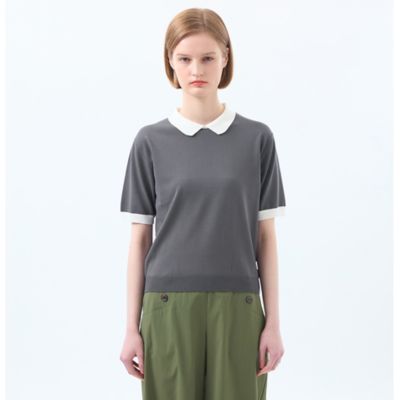【ＷＥＢ＆一部店舗限定】バイカラーポロニット（Ｈ５Ｎ０１５９８＿＿）