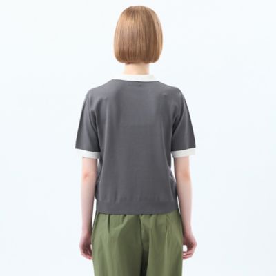 【ＷＥＢ＆一部店舗限定】バイカラーポロニット（Ｈ５Ｎ０１５９８＿＿）