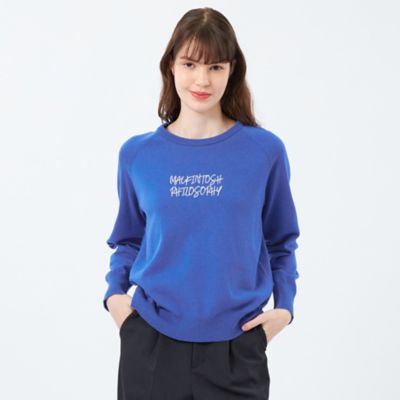 MACKINTOSH PHILOSOPHY (Women)/マッキントッシュ フィロソフィー ライティングロゴニット(H5N01602__) アオ25L トップス【三越伊勢丹/公式】