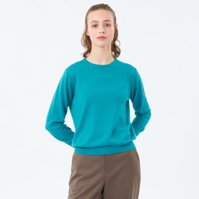 MACKINTOSH PHILOSOPHY (Women)/マッキントッシュ フィロソフィー ウォッシャブルファインウールニット(H5N01603__) アオ25L トップス【三越伊勢丹/公式】