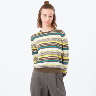 MACKINTOSH PHILOSOPHY (Women)/マッキントッシュ フィロソフィー ウォッシャブルファインウールニット(H5N01603__) マルチボーダー65L トップス【三越伊勢丹/公式】