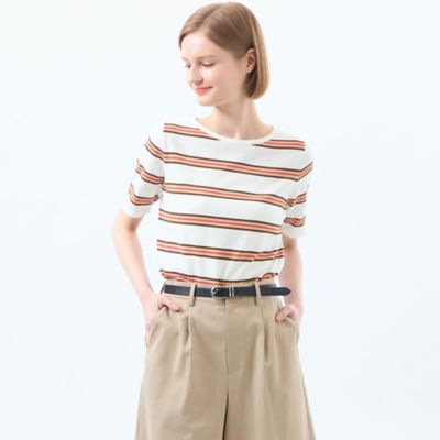 ＜MACKINTOSH PHILOSOPHY (Women)＞マルチボーダーニット（Ｈ５Ｎ０２５２１＿＿）