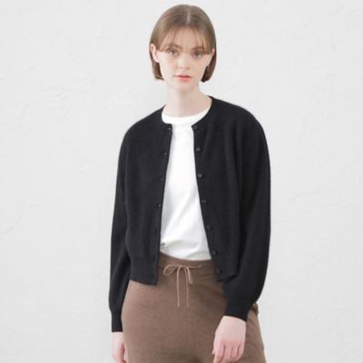 ＜MACKINTOSH PHILOSOPHY (Women)＞【ＷＥＢ限定】ヘアリークルーネックカーディガン（Ｈ５Ｎ０４２９３＿＿）
