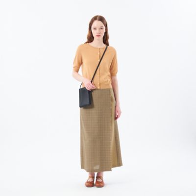 【Ｈｅａｖｅｎｌｙ　Ｓｈｅｅｒ　Ｋｎｉｔ】　ハーフスリーブカーディガン（Ｈ５Ｎ０４５２０＿＿）